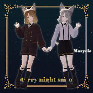 【サマーセール中！✨】11アバター対応【Starry Night Sailor-スターリーナイトセーラー-】 缩略图 16