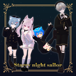 【サマーセール中！✨】11アバター対応【Starry Night Sailor-スターリーナイトセーラー-】 缩略图 3