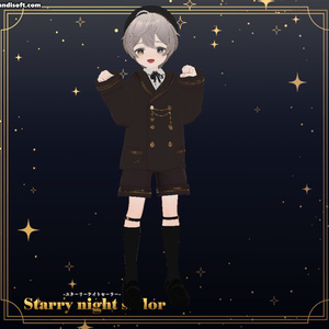 【サマーセール中！✨】11アバター対応【Starry Night Sailor-スターリーナイトセーラー-】 缩略图 25