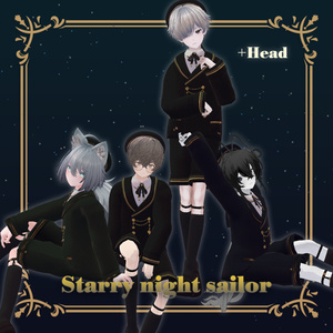 【サマーセール中！✨】11アバター対応【Starry Night Sailor-スターリーナイトセーラー-】 缩略图 11