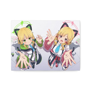 ブルアカ 才羽ミドリ・モモイ キャンバスイラスト