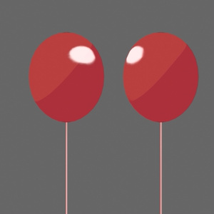 3D model - Balloon with physics