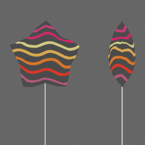 3D model - Star Balloon with physics