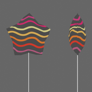 3D model - Star Balloon with physics