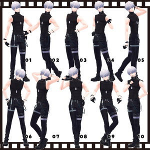 【無料版あり】”Look at me！”tailshop POSE SET vol.2 缩略图 2