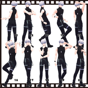 【無料版あり】”Look at me！”tailshop POSE SET vol.2 缩略图 3