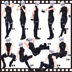 【無料版あり】”Look at me！”tailshop POSE SET vol.2 缩略图 4