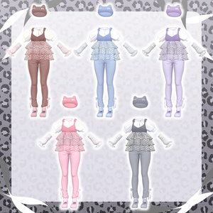 🐆🎀レオパード・チュチュ🎀🐆【8アバター対応】 缩略图 4