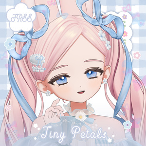 【無料】🌼Tiny Petals🌼【4アバター対応】