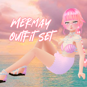[VROID] Mermay Outfit Set