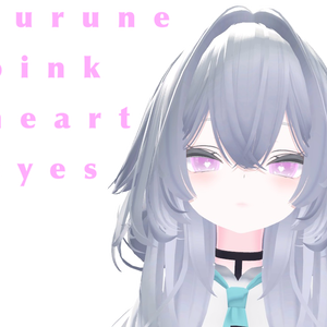 rurune pink heart eyes