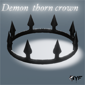 【汎用】 Demon Thorn Crown 