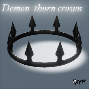 【汎用】 Demon Thorn Crown