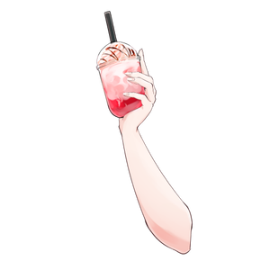 苺フラペチーノ【高画質商用利用】