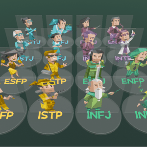 MBTI GIF Acrylic