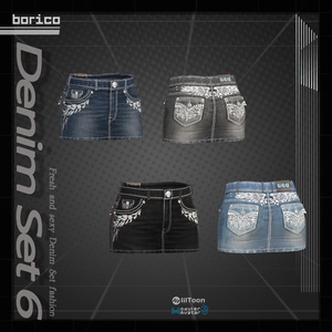 セクシーなデニムセット6( Sexy Denim set 6) 缩略图 6