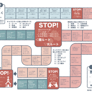 推しCP作成すごろくシート