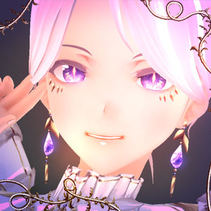 [ VROID ] 12 Gemstone Under Eye Decals | ジェムストーンピアス
