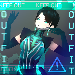 [ VROID ] Cyborg Outfit [9 COLORS] | サイボーグ衣装【全9色】 