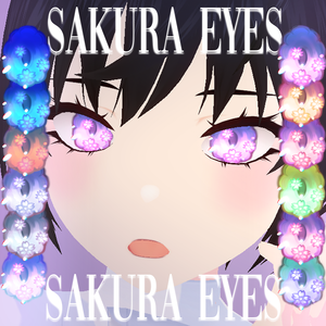 [ VROID ] Sakura Eyes Pack 12 COLORS! | 桜の瞳パック！ 12色！
