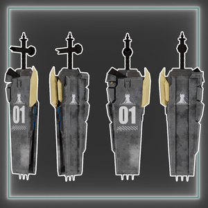 【アークナイツ/二次創作】ロスモンティス 戦術装備モデル（3Dアセット） 缩略图 4