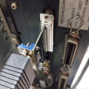 AV40SXVGA FM77AV40SXのアナログRGBをVGAに変換