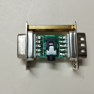 FM77VIDEO FM-77からコンポジットビデオ信号を取り出すアダプタ