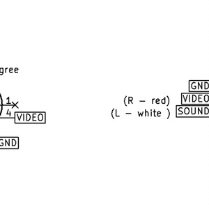YISVIDEO2 YAMAHA MSX YISシリーズ用ビデオ出力アダプタ