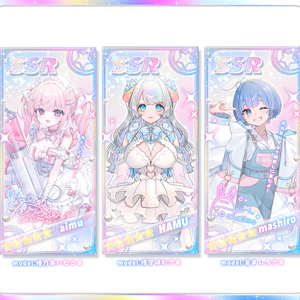 はさむだけ❕SSRカード風待ち受け素材🤍⟡.·