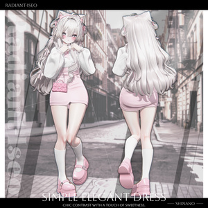 【⟡Simple Elegant Dress⟡】シンプルエレガントドレス 15アバター対応Radiant-iseo 缩略图 19