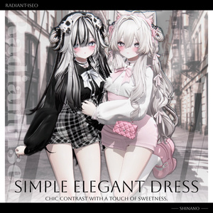 【⟡Simple Elegant Dress⟡】シンプルエレガントドレス 15アバター対応Radiant-iseo 缩略图 5