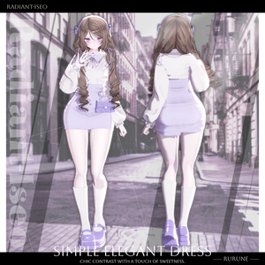 【⟡Simple Elegant Dress⟡】シンプルエレガントドレス 15アバター対応Radiant-iseo 缩略图 25