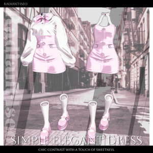 【⟡Simple Elegant Dress⟡】シンプルエレガントドレス 15アバター対応Radiant-iseo 缩略图 31