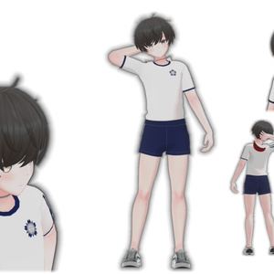 虚構学園初等部指定体操着 （ぜれアバ＋PlusHead＋ハオラン+ひゅーじょん対応） 缩略图 2