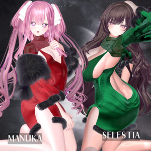 クマリちゃん追加🎉BOOTHフォロー1万人記念🎉『-Quiet Silhouette-』11アバター対応 缩略图 4