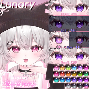 𝐕𝐈𝐕𝐈𝐃 𝐄𝐘𝐄 texture【22 Colors+】【9アバター】 缩略图 2