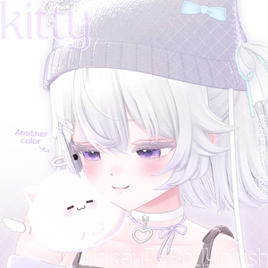 【ルナリィ | Lunary】ᓚᘏᗢ𝗞𝗶𝘁𝘁𝘆 MAKEUP & BODY BLUSHER 缩略图 3