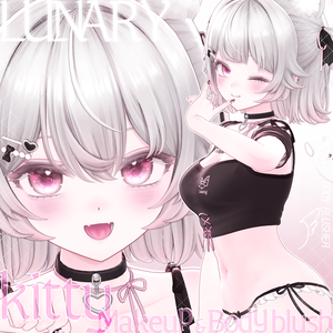 【ルナリィ | Lunary】ᓚᘏᗢ𝗞𝗶𝘁𝘁𝘆 MAKEUP & BODY BLUSHER