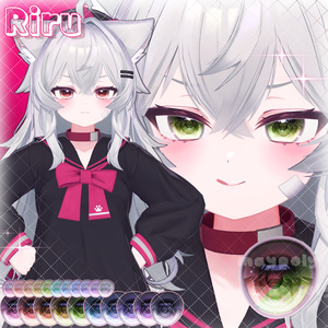 【イチゴ追加】✨💎𝐆𝐄𝐌 Eye Texture【39アバター】【メルヴィ追加】 缩略图 32