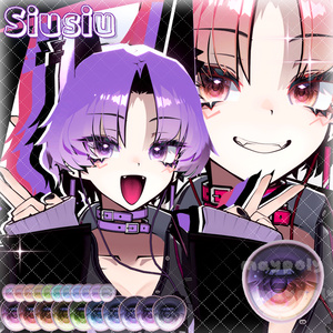 【イチゴ追加】✨💎𝐆𝐄𝐌 Eye Texture【39アバター】【メルヴィ追加】 缩略图 36