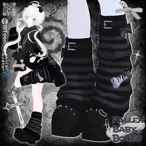 【8アバター対応】Fallen Baby Boots