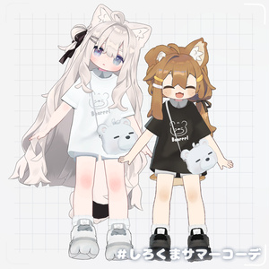 ୨୧ まめふれんず対応 ୨୧  しろくまサマーコーデ 🐻‍❄️ 缩略图 6