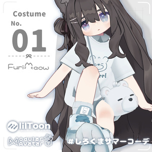 ୨୧ まめふれんず対応 ୨୧  しろくまサマーコーデ 🐻‍❄️ 缩略图 2