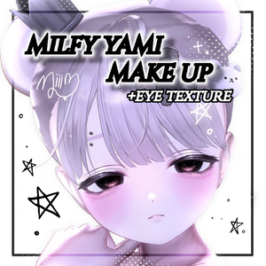 【 ミルフィ / Milfy 】Milfy Make up + eye texture🖤+お負けMake up