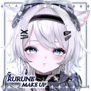 【 ルルネ / rurune 】rurune Make up+eye tex💙໒꒱