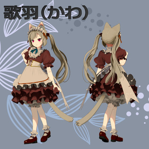 VRChat向けオリジナルアバターモデル「NM-11鏗音（つくね）」 缩略图 7