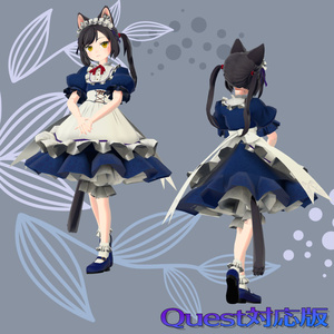 VRChat向けオリジナルアバターモデル「NM-11鏗音（つくね）」 缩略图 4