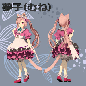 VRChat向けオリジナルアバターモデル「NM-11鏗音（つくね）」 缩略图 9