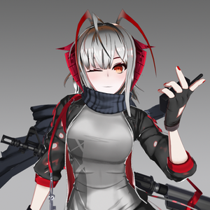 Arknights W / アークナイツ - W  -  FBX + VRM