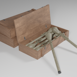 パンツアーファウスト/Panzerfaust/3DCGモデル/blender